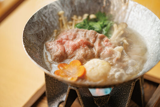 画像：十八楼　コラム／飛騨牛鍋